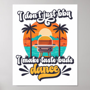 Póster No sólo porque hago que los degustadores bailen gr