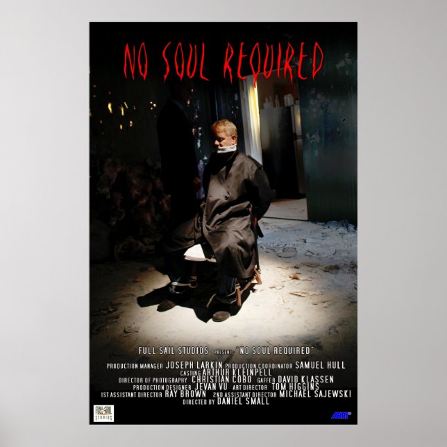 Póster No Soul Required (Frente)
