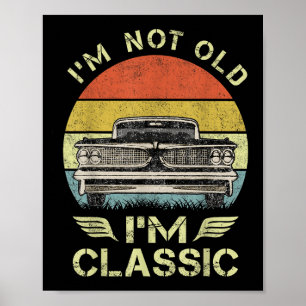 Póster No Soy El Viejo Im Clic Funny Car Graphic - Mens Y