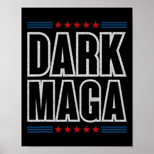 Póster No soy solo Mega, soy Dark Mega Trump Elecciones 1 (Frente)