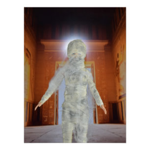 Póster No soy un ángel. La Momia en Egipto. Halloween