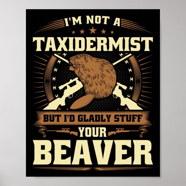 Póster No Soy Un Chiste Tóxdermista Que Decía Humor Para  (Frente)