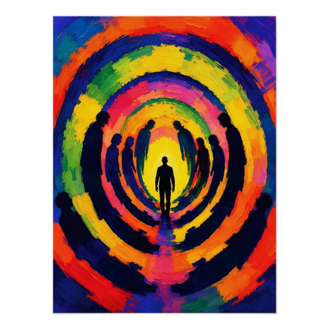Póster No Soy Un Objetivo, Soy Un Líder (Anverso)