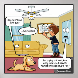 Póster No soy un Poster de Fan Punny