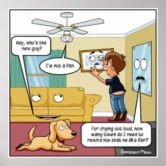 Póster No soy un Poster de Fan Punny