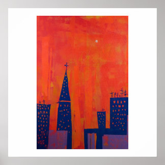 Póster No tan divino poster de intervención