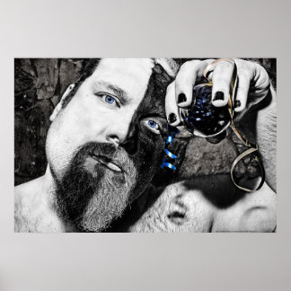 Póster No tan simple como negro y blanco por APG