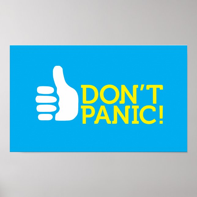 Póster no te asustes (Frente)