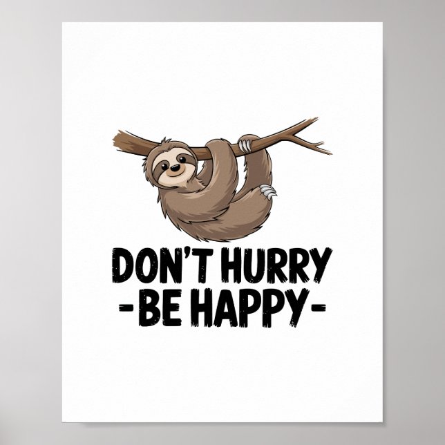 Póster No te hagas feliz (Frente)