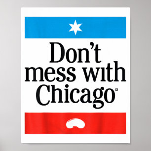 Póster No te metas con Chicago