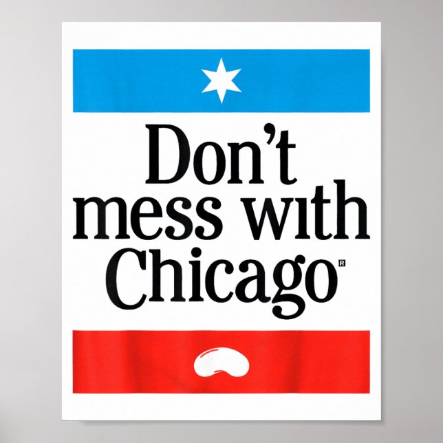 Póster No te metas con Chicago (Frente)