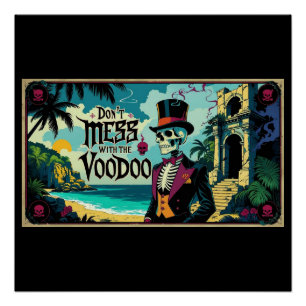 Póster No te metas con el vodoo
