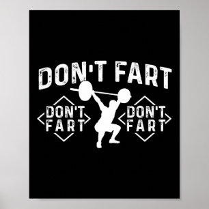 Póster No te Pegas - Entrenamiento Gimnasio Levantamiento