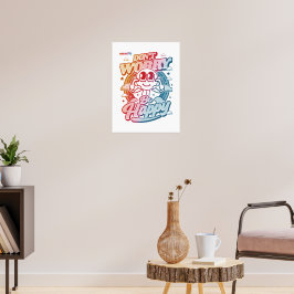 Póster No te preocupes, sé feliz