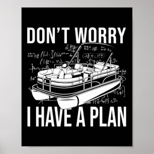 Póster No te preocupes, tengo un plan gracioso Fiesta de 