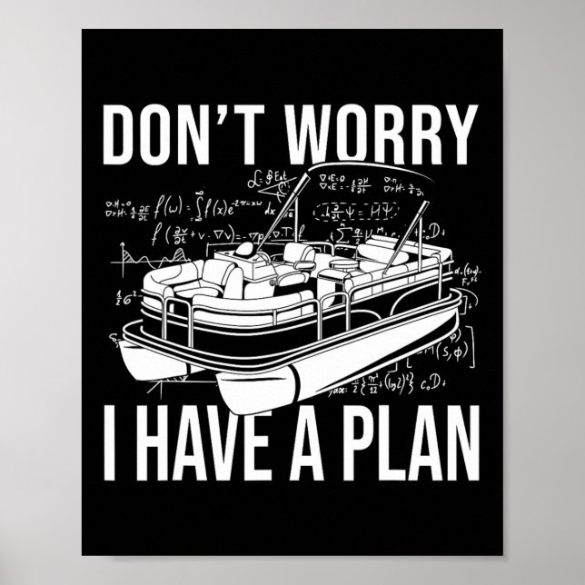 Póster No te preocupes, tengo un plan gracioso Fiesta de  (Frente)