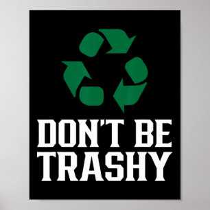 Póster No te vuelvas a perder el reciclador del Día de la