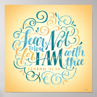 Póster No temas, porque estoy con ti