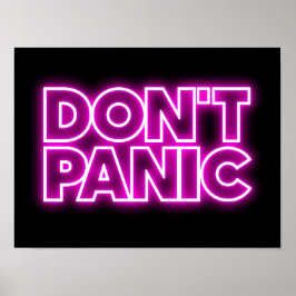 Póster No tengas pánico