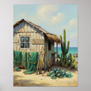 Póster No tiene pesca bonaire