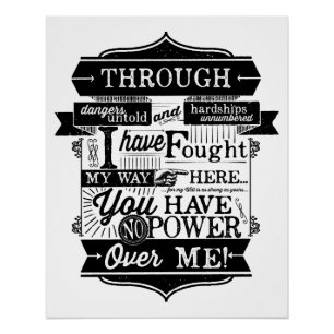 Póster No tienes poder sobre mí