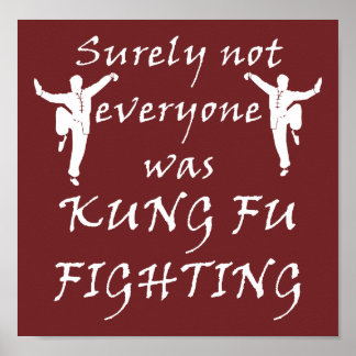 Póster No todos estaban luchando kung fu