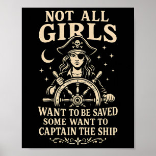 Póster No Todos Los Chicas Quieren Que Se Salve Al Capitá
