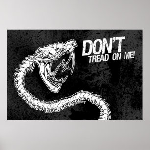 Póster No! (Tread on Me)