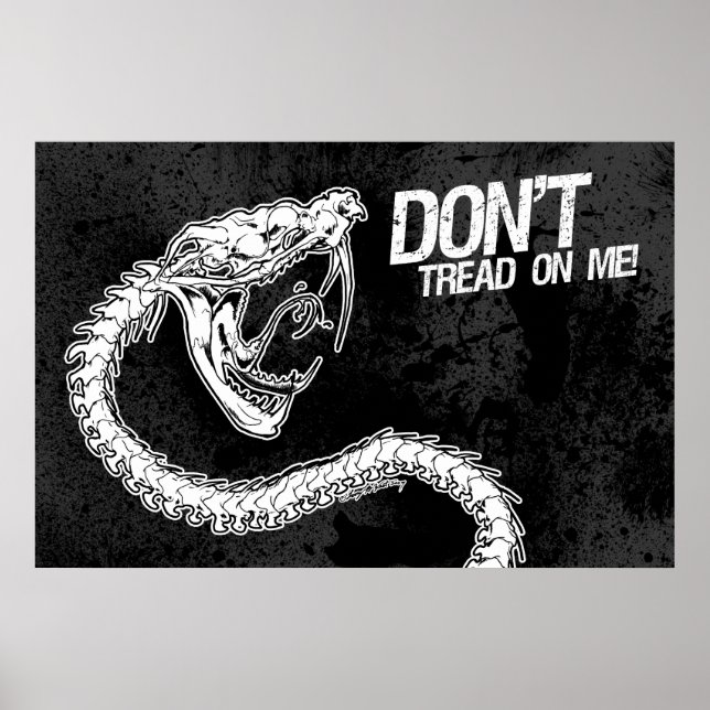 Póster No! (Tread on Me) (Frente)