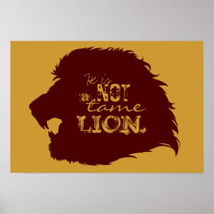Póster No un poster doméstico del león