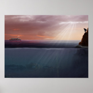 Póster No Unexpected Visit - Fantasy poster