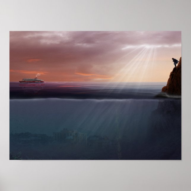 Póster No Unexpected Visit - Fantasy poster (Frente)