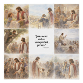 Póster No unimportant person