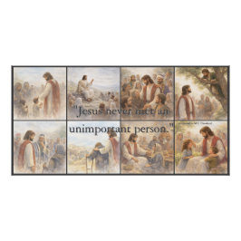 Póster No unimportant person