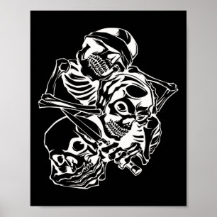 Póster No Ver Oído Malvado No Hablar Malvado No Mal 3 Sab