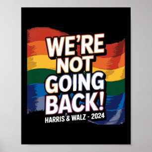 Póster No Volver Al Orgullo - Harris Y Wheimer Votan En