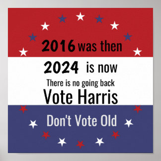 Póster No voten por Harris viejo v3