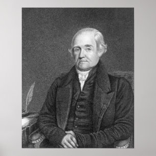 Póster Noah Webster grabó por G. Parker