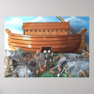 Póster Noahs Ark Diorama