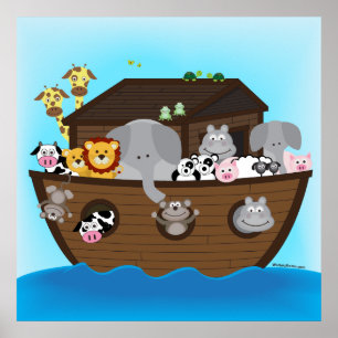 Póster Noah's Ark Print