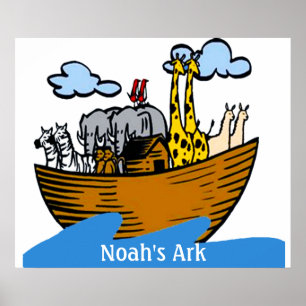 Póster Noah's Ark Print (in 23 sizes)