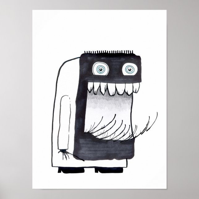 Póster Noam Chompsky (Frente)