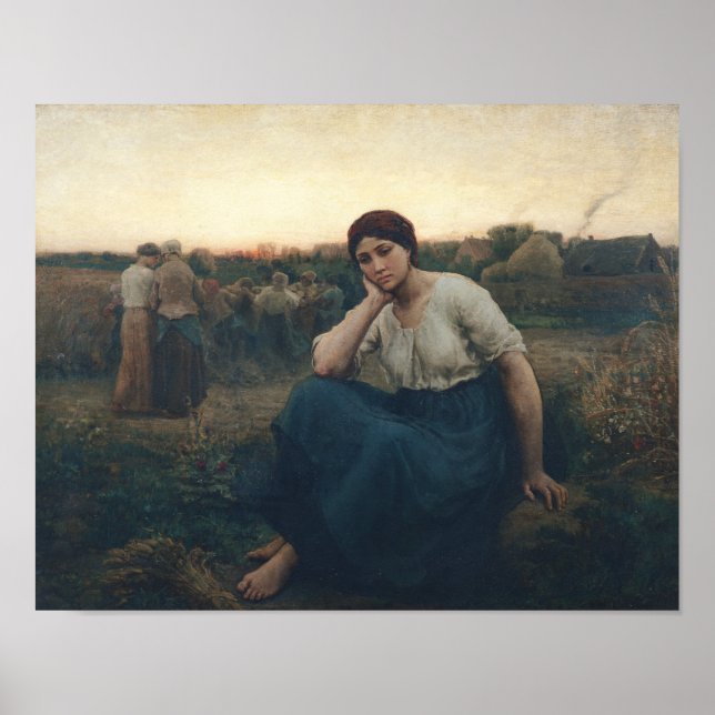 Póster Noche, 1860 (Frente)