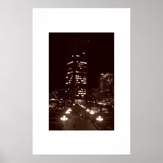 Póster Noche Baltimore (Frente)