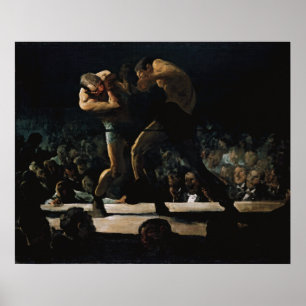 Póster Noche club de George Bellows