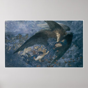 Póster Noche con su tren de estrellas