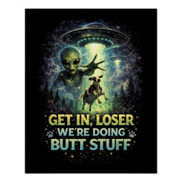 Póster Noche de Abducción