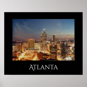 Póster Noche de Atlanta