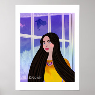 Póster Noche de cita Diseño creativo de LeeMarie