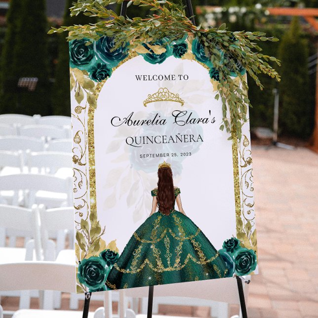 Póster Noche de cumpleaños de la princesa verde esmeralda (Subido por el creador)